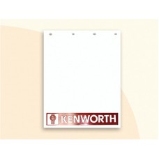 Juego de lodera blanca con logotipo KW lineal